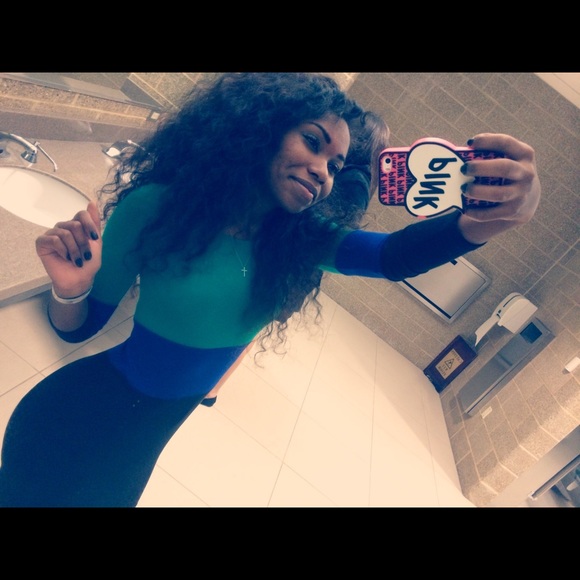 Long Sleeve Color Block Dress