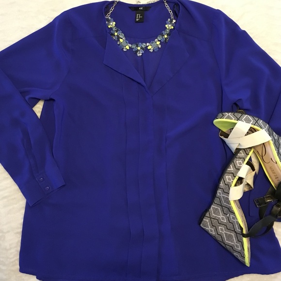 H&M Blue blouse