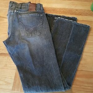 Lucky Brand button fly boot cut jeans