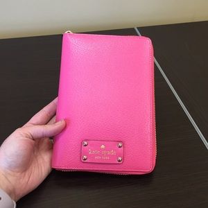 Kate Spade Pink Cabaret Wellesley Planner NWT