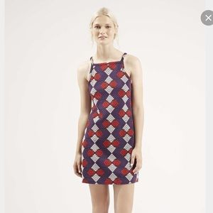 Topshop Strappy Crochet Dress