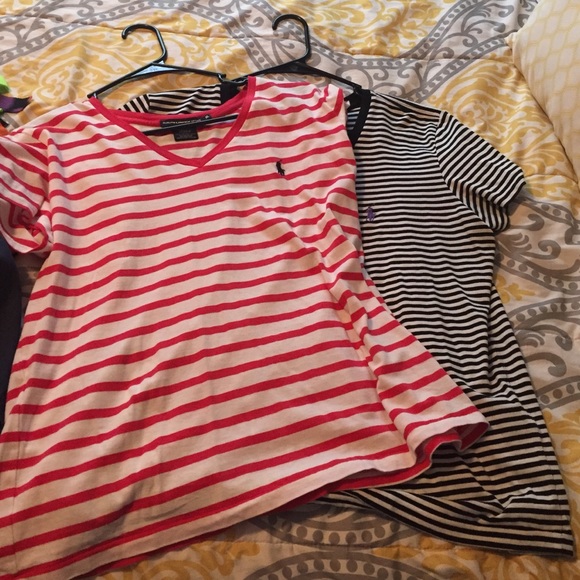 Two short sleeve polos! Basically new