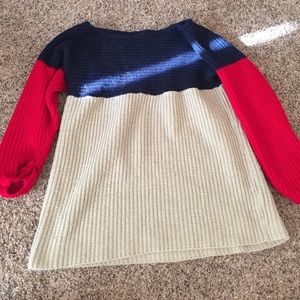 Urban outfitters color block sweater