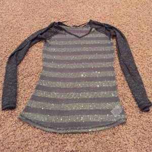 Miss Me striped sweater