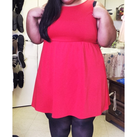 Red dress // 2X // Forever 21 PLUS - Picture 1 of 3
