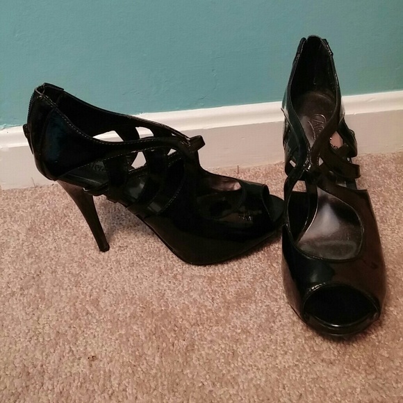Patten Leather Heels