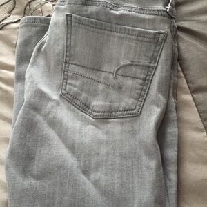 Gray jeggings