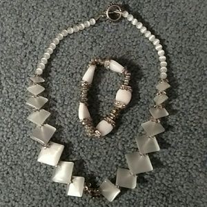 Necklace and bracelet