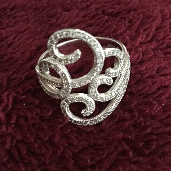 Beautiful sterling silver 925 filigree ring