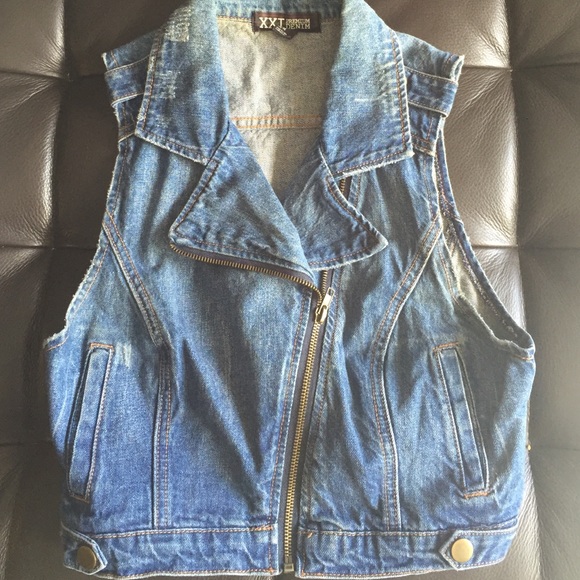 Denim vest