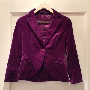 Theory velvet blazer! Great condition!