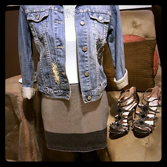 Sequin Skirt dress it up or down, gorgeous