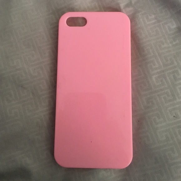 Baby pink iPhone 5/5s phone case - Picture 1 of 3