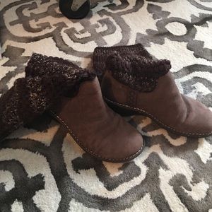 Ugg knit top wedge boot