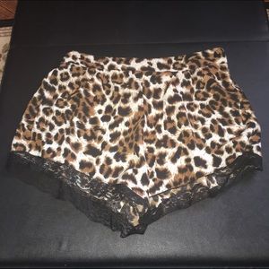 Cheetah shorts