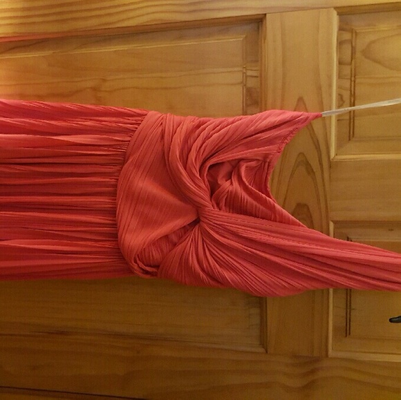 Beautiful Coral Dress by Halston