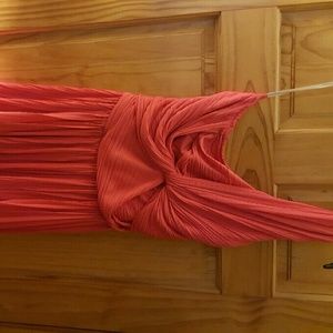 Beautiful Coral Dress by Halston