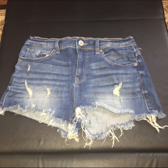 Express jean shorts