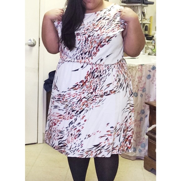Printed Dress / Old Navy / Plus Size 22 / 3X