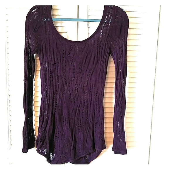 Uniquely patterned pullover sweater Sz Sm-Med