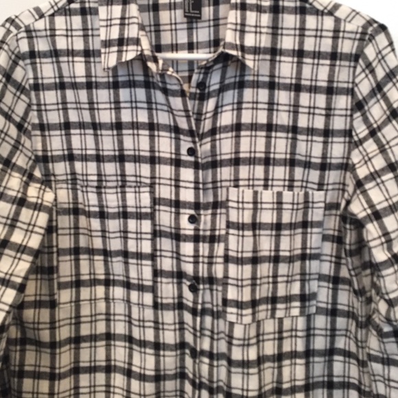 Long Flannel Button Down - image 2