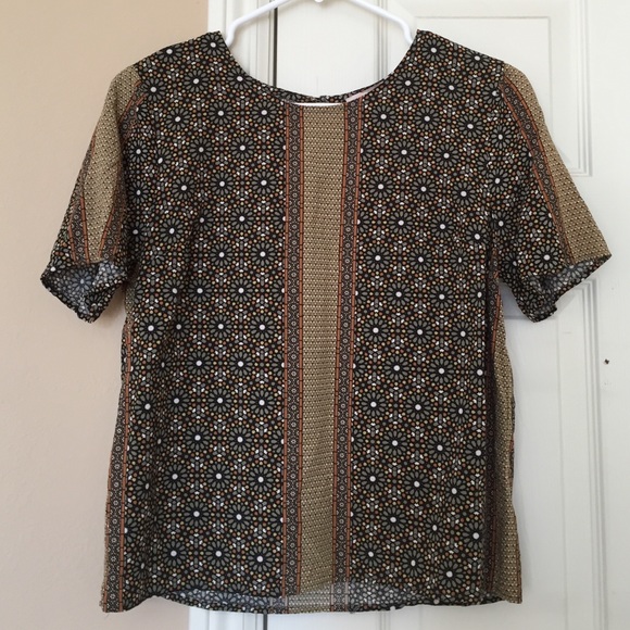 Forever 21 Printed Top