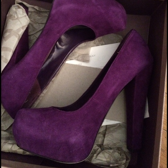 Suede Platforms