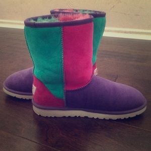 Multicolored UGG Australia Boots