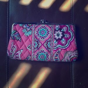 Vera Call me Coral Clutch Wallet