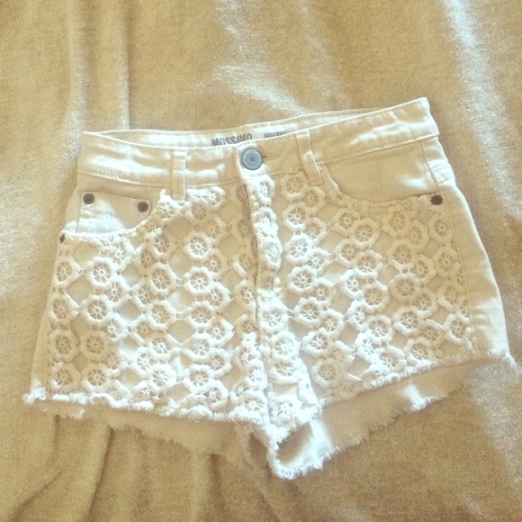 High rise shorts