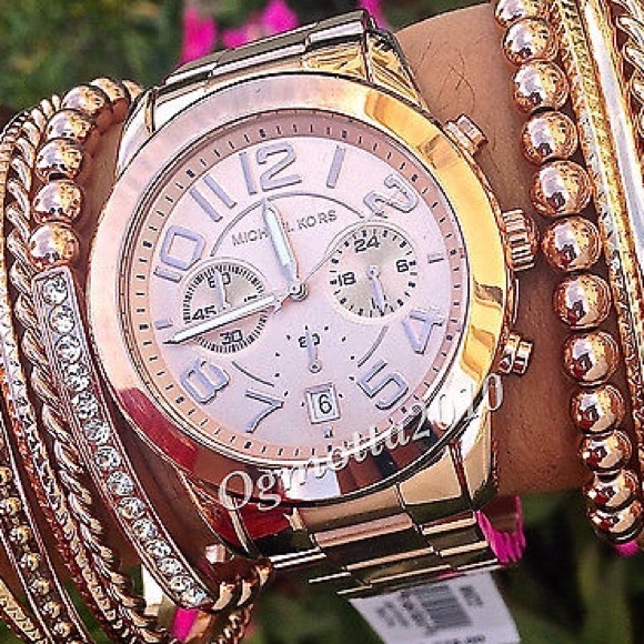 Rose-Gold Michael Kors Watch