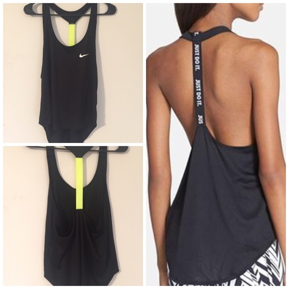 Nike open racer back tank
