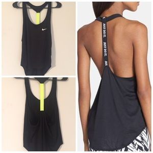 Nike open racer back tank