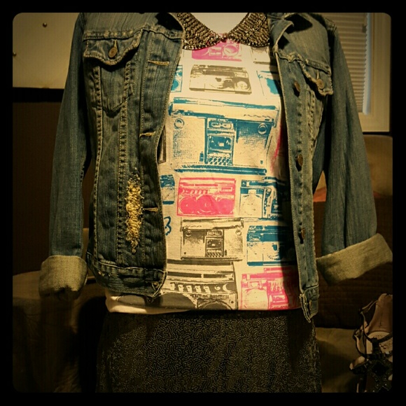 Retro looking 80's t-shirt