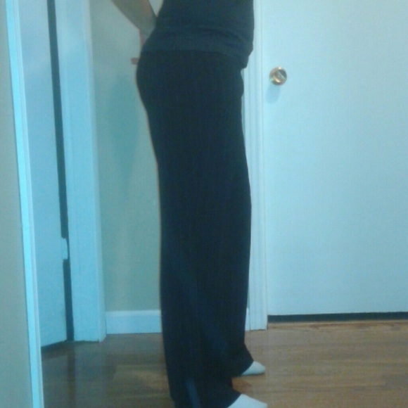 Black&Silver pinstripe Hillard &Hanson dresspants