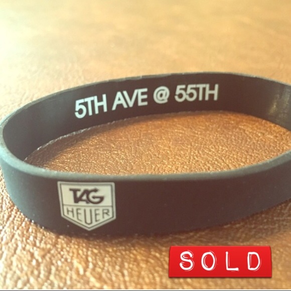 Tag Heuer 5th Ave NYC Grand Opening Jelly Bracelet