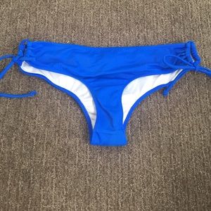 Victoria Secret PINK! Blue bikini bottoms M