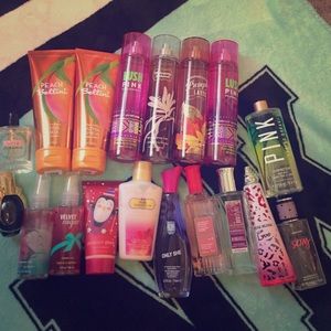 Huge Bath and Body works collection