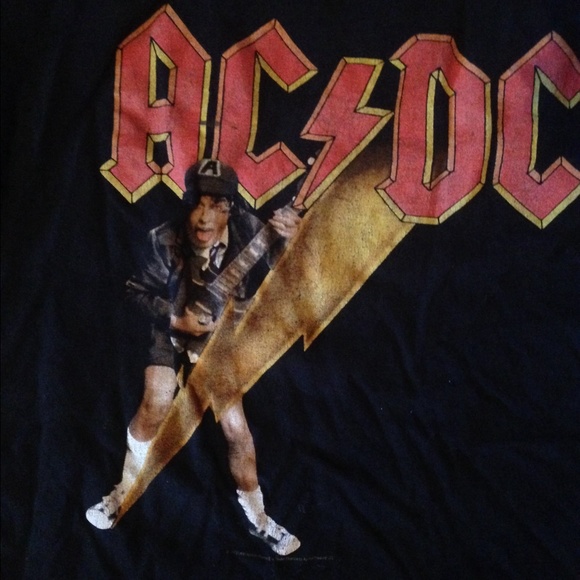 Vintage acdc shirt
