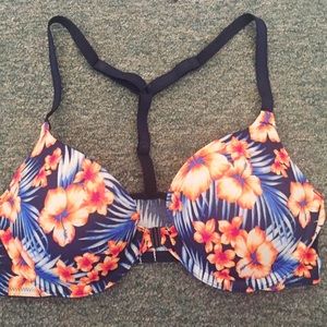 FLASH SALE ❤️PINK Tropical Push Up Bra