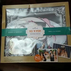 Hallmark Wedding Photo Booth props