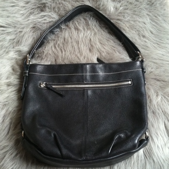 Coach Black Leather Bag