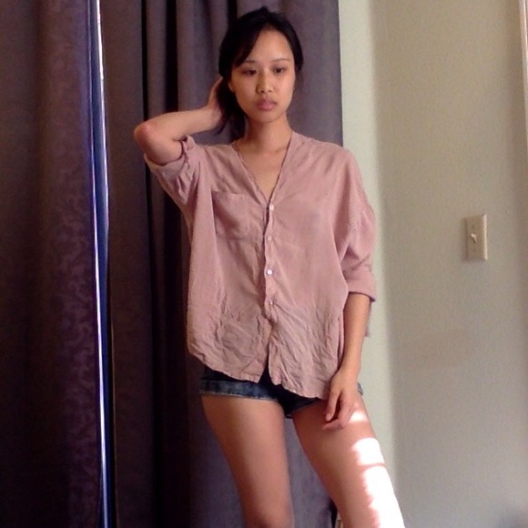 SOLD-Brandy Melville Blouse - Picture 3 of 4