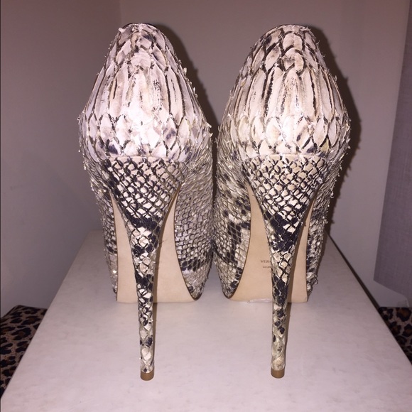 100% Authentic Giuseppe Zanotti Rare Snake Platforms 7.5US - Picture 5 of 6