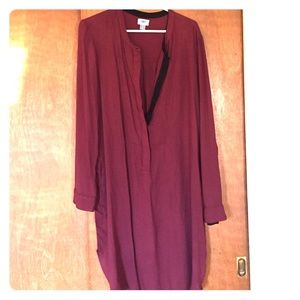 Old navy shirt dress (tunic) size large