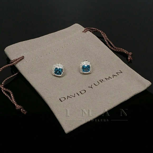 David Yurman Petite Albion 7mm Earrings - Picture 3 of 4