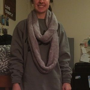 Grey infinity scarf!