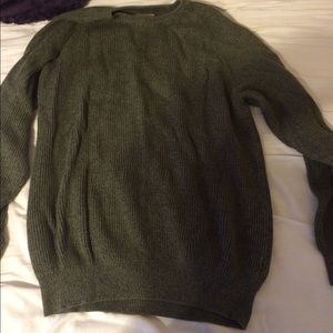 G.H. Bass and Co olive green sweater!