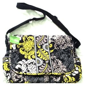 Vera Bradley Messenger bag- Baroque pattern