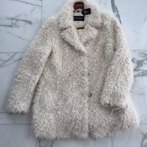 guess teddy bear coat